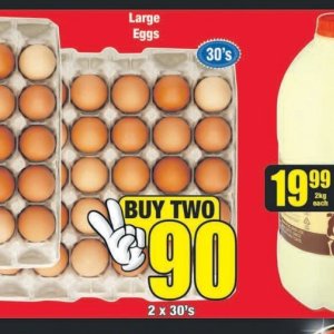 Eggs at Boxer Superstores