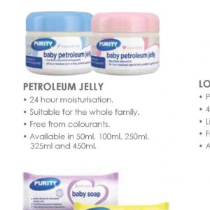 Petroleum jelly at Baby City