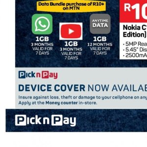 Cover at Pick n Pay Hyper