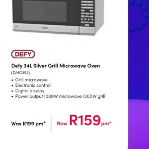 Microwave oven at Teljoy
