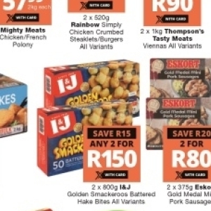 Sausages at Checkers Hyper