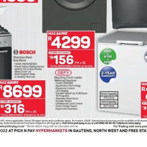 Washing machine at Pick n Pay Hyper