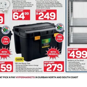 Lid at Pick n Pay Hyper