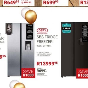 Freezer at Bradlows/Morkels