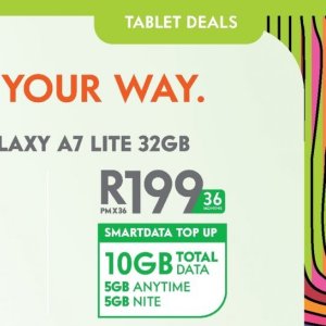 Tablet samsung  at Cell C