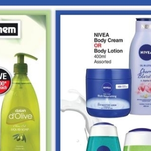 Body cream nivea  at Dis-Chem Pharmacies