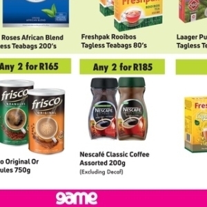 Coffee nescafe  at Game