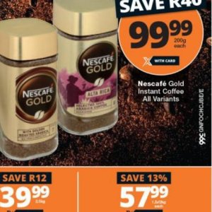 Coffee nescafe  at Checkers