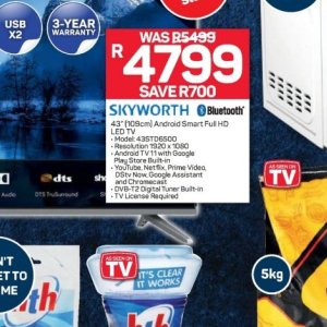 TV set at Pick n Pay Hyper