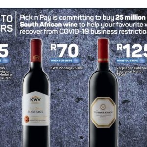 Wine at Pick n Pay Hyper