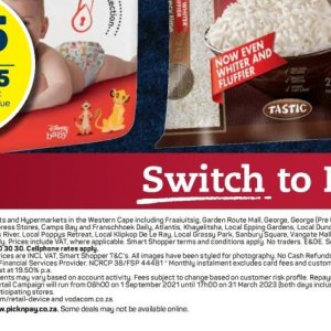 Switch at Pick n Pay Hyper