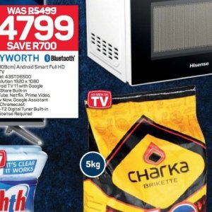 TV set at Pick n Pay Hyper