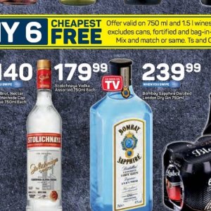 Vodka at Pick n Pay Hyper