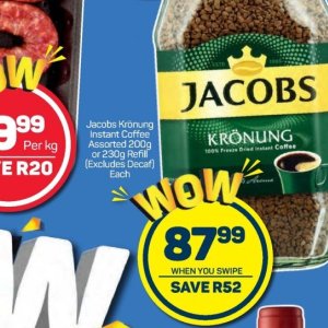 Coffee jacobs  at Pick n Pay Hyper