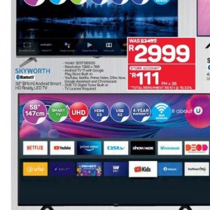 Digital tuner at Pick n Pay Hyper