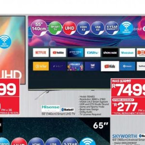 TV set at Pick n Pay Hyper