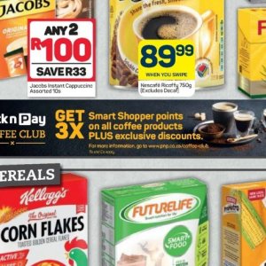 Coffee at Pick n Pay Hyper