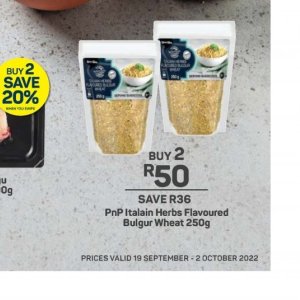 Bulgur at Pick n Pay Hyper