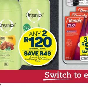 Shampoo at Pick n Pay Hyper