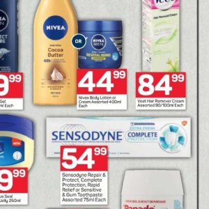 Body lotion nivea  at Pick n Pay Hyper