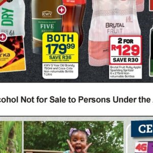Bottle at Pick n Pay Hyper