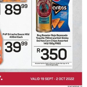 Chips at Pick n Pay Hyper