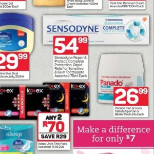 Toothpaste at Pick n Pay Hyper