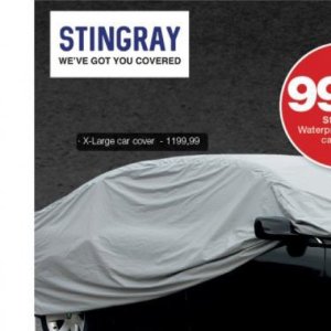 Car cover at Checkers Hyper