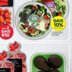 Salad at Pick n Pay Hyper