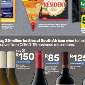 Wine at Pick n Pay Hyper