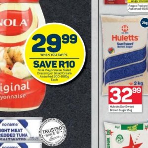 Dressing at Pick n Pay Hyper