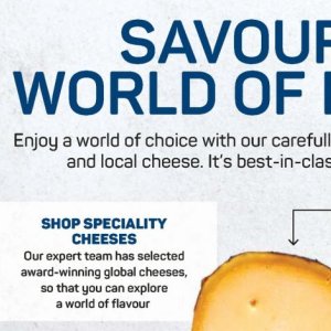 Cheese at Pick n Pay Hyper