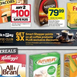 Coffee at Pick n Pay Hyper
