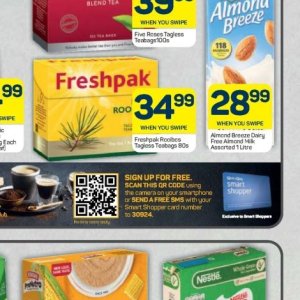 Almond milk at Pick n Pay Hyper