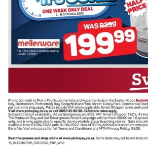 Smartphone at Pick n Pay Hyper