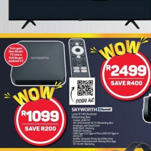 TV set at Pick n Pay Hyper