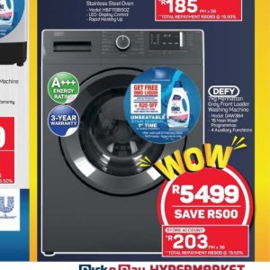 Washing machine at Pick n Pay Hyper