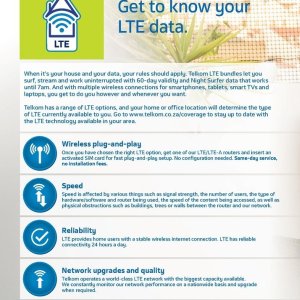 Laptop at Telkom Mobile