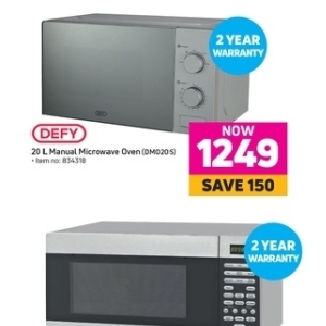 Microwave oven at Game