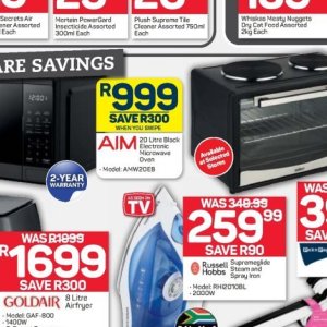 pick n pay hyper microwave specials