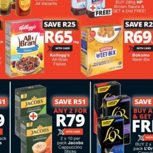 Kellogg's deals at Checkers valid to 16.10 | Check at Allcatalogues.co.za