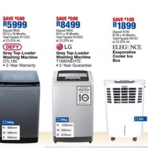 Top loader washing machine deals at ok furniture