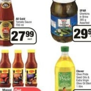 Olive oil at Spar