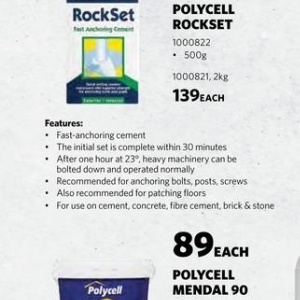 Cement at BUCO