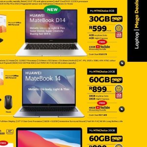 Laptop at MTN