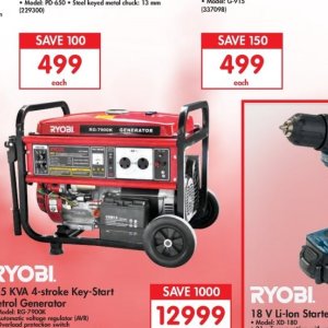 Generator prices deals at makro