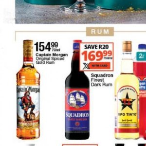 Rum at Checkers