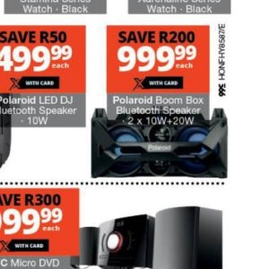 Bluetooth speaker at Checkers Hyper