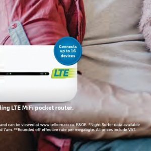Router at Telkom Mobile