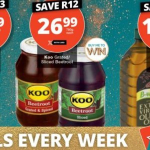 Beetroot at Checkers